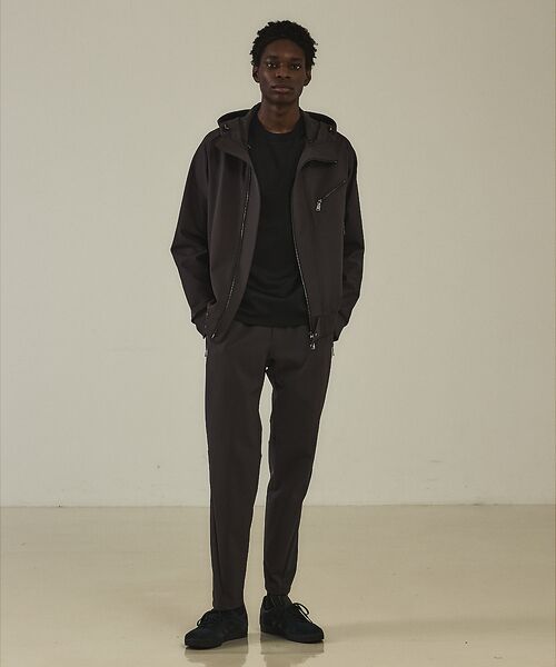 DESIGNWORKS / デザインワークス ブルゾン | 【セットアップ対応】ストレッチナイロン アクティブライダース フーディー | 詳細1