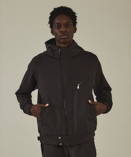 DESIGNWORKS / デザインワークス ブルゾン | 【セットアップ対応】ストレッチナイロン アクティブライダース フーディー | 詳細12