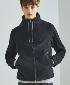 DESIGNWORKS / デザインワークス ブルゾン | フェイクスウェード パーカーブルゾン