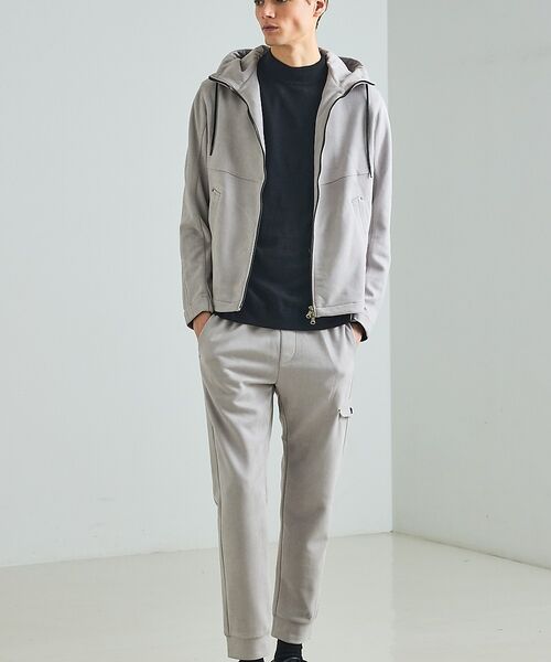 DESIGNWORKS / デザインワークス ブルゾン | 【セットアップ対応】フェイクスウェード パーカーブルゾン | 詳細1