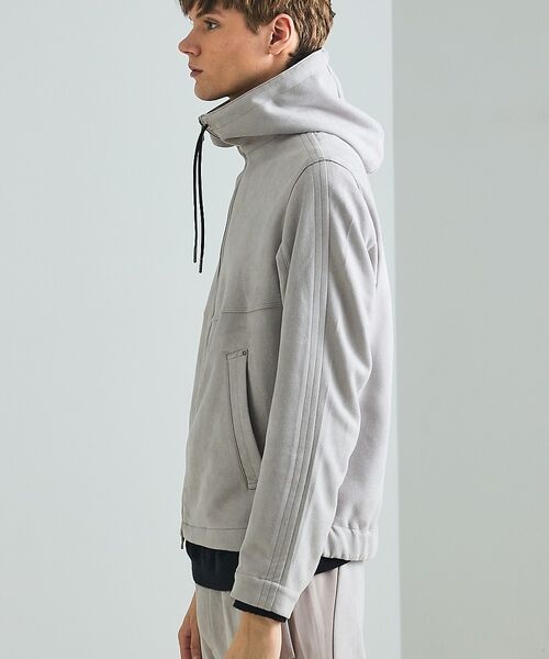 DESIGNWORKS / デザインワークス ブルゾン | 【セットアップ対応】フェイクスウェード パーカーブルゾン | 詳細2