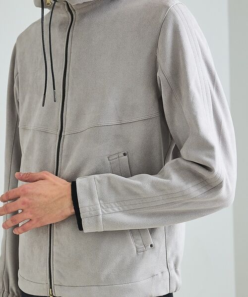 DESIGNWORKS / デザインワークス ブルゾン | 【セットアップ対応】フェイクスウェード パーカーブルゾン | 詳細5