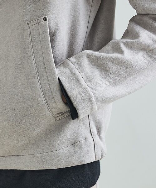 DESIGNWORKS / デザインワークス ブルゾン | 【セットアップ対応】フェイクスウェード パーカーブルゾン | 詳細6