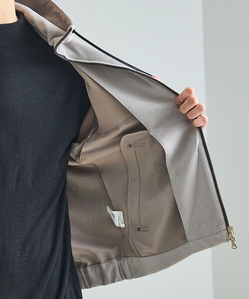 DESIGNWORKS / デザインワークス ブルゾン | 【セットアップ対応】フェイクスウェード パーカーブルゾン | 詳細9