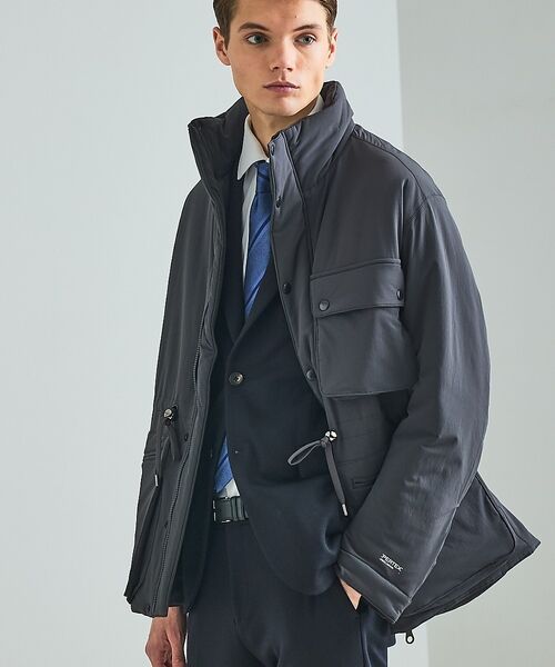 DESIGNWORKS / デザインワークス ブルゾン | 【PERTEX(R) EQUILIBRIUM】スタンドカラーブルゾン / 透湿性 | 詳細4