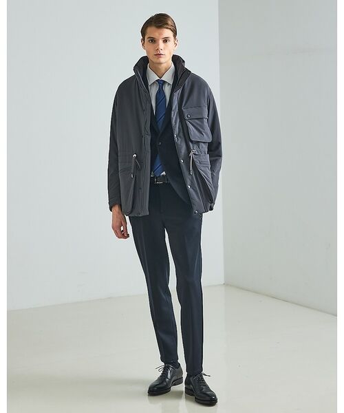 DESIGNWORKS / デザインワークス ブルゾン | 【PERTEX(R) EQUILIBRIUM】スタンドカラーブルゾン / 透湿性 | 詳細6