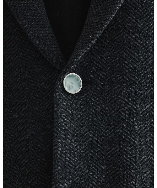 DESIGNWORKS / デザインワークス テーラードジャケット | 【セットアップ対応】ビックヘリンボン柄 ニットジャケット | 詳細11