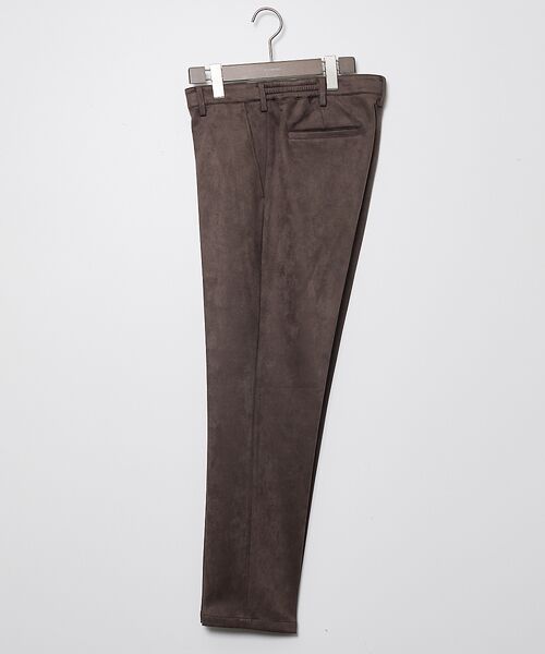 DESIGNWORKS / デザインワークス スラックス・ドレスパンツ | 【セットアップ対応】ストレッチスエード スラックス / トラウザーズ | 詳細1