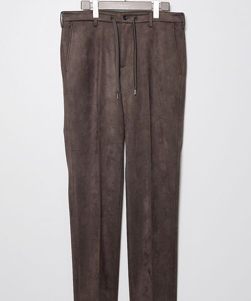 DESIGNWORKS / デザインワークス スラックス・ドレスパンツ | 【セットアップ対応】ストレッチスエード スラックス / トラウザーズ | 詳細4