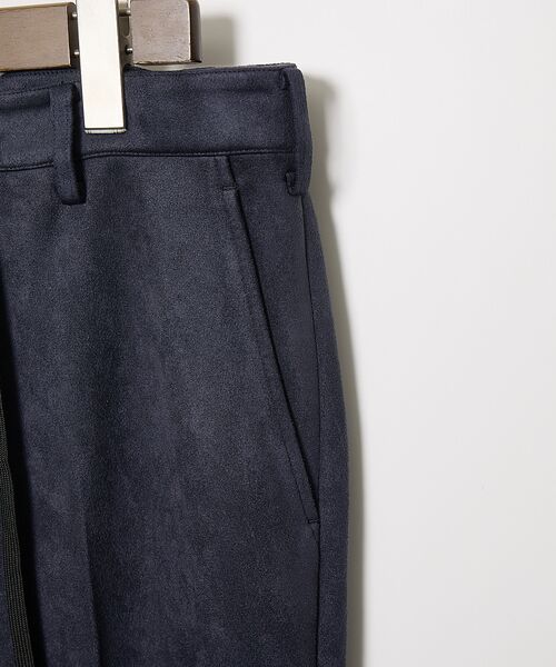 DESIGNWORKS / デザインワークス スラックス・ドレスパンツ | 【セットアップ対応】ストレッチスエード スラックス / トラウザーズ | 詳細7