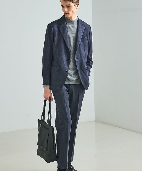 DESIGNWORKS / デザインワークス スラックス・ドレスパンツ | 【セットアップ対応】ストレッチスエード スラックス / トラウザーズ | 詳細15