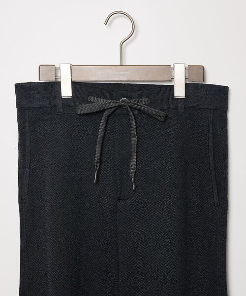 DESIGNWORKS / デザインワークス スラックス・ドレスパンツ | 【セットアップ対応】ビックヘリンボン柄 ニットスラックス | 詳細3