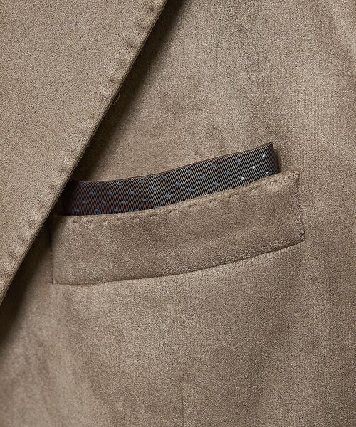 DESIGNWORKS / デザインワークス テーラードジャケット | 【セットアップ対応】ストレッチスエード ジャケット | 詳細2