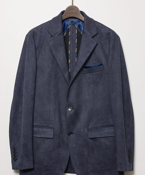 DESIGNWORKS / デザインワークス テーラードジャケット | 【セットアップ対応】ストレッチスエード ジャケット | 詳細20