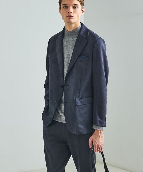 DESIGNWORKS / デザインワークス テーラードジャケット | 【セットアップ対応】ストレッチスエード ジャケット | 詳細21