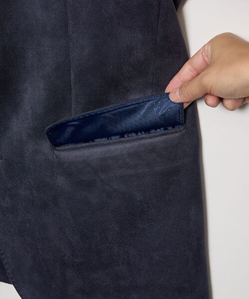 DESIGNWORKS / デザインワークス テーラードジャケット | 【セットアップ対応】ストレッチスエード ジャケット | 詳細8