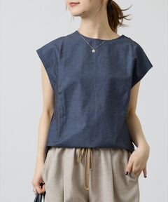 DESIGNWORKS / デザインワークス シャツ・ブラウス | リネン混フレンチコクーンブラウス