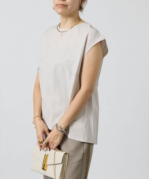 DESIGNWORKS / デザインワークス シャツ・ブラウス | リネン混フレンチコクーンブラウス | 詳細1