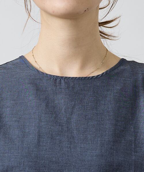 DESIGNWORKS / デザインワークス シャツ・ブラウス | リネン混フレンチコクーンブラウス | 詳細16