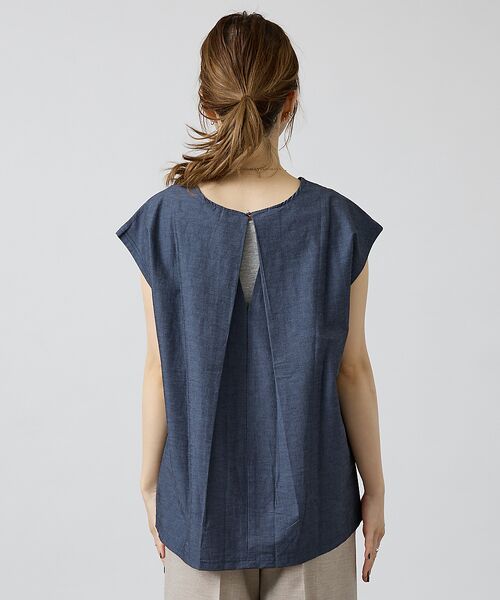 DESIGNWORKS / デザインワークス シャツ・ブラウス | リネン混フレンチコクーンブラウス | 詳細14