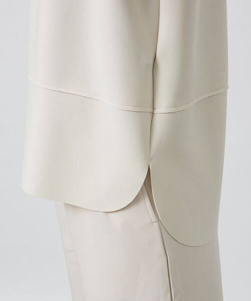 DESIGNWORKS / デザインワークス シャツ・ブラウス | 【セットアップ対応】アクアジャージー後ろボタンブラウス | 詳細15