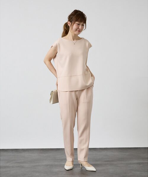 DESIGNWORKS / デザインワークス シャツ・ブラウス | 【セットアップ対応】アクアジャージー後ろボタンブラウス | 詳細5