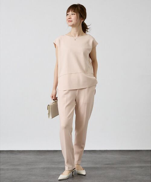 DESIGNWORKS / デザインワークス シャツ・ブラウス | 【セットアップ対応】アクアジャージー後ろボタンブラウス | 詳細6