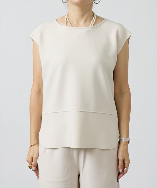 DESIGNWORKS / デザインワークス シャツ・ブラウス | 【セットアップ対応】アクアジャージー後ろボタンブラウス | 詳細9