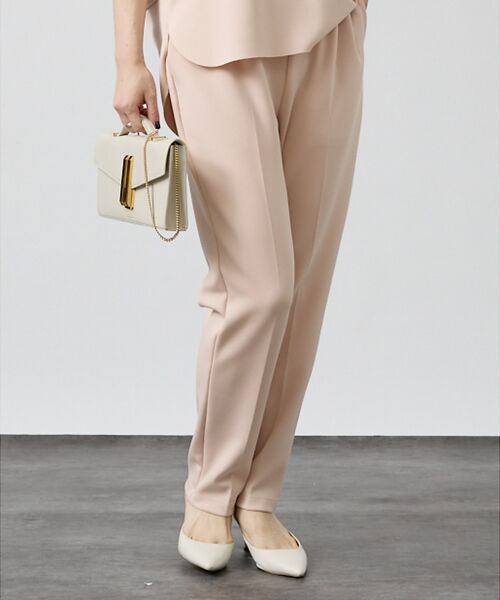 DESIGNWORKS / デザインワークス パンツ | 【セットアップ対応】アクアジャージーテーパードパンツ | 詳細1