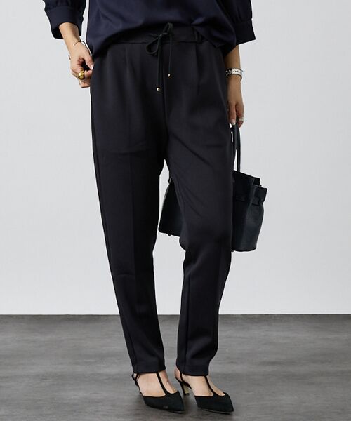 DESIGNWORKS / デザインワークス パンツ | 【セットアップ対応】テーパードパンツ（ブラック）