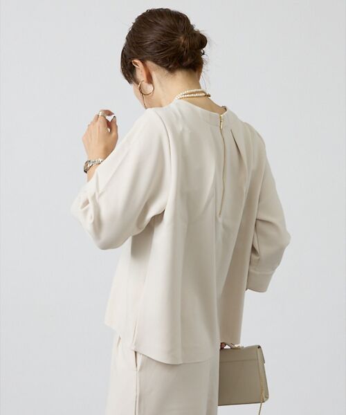 DESIGNWORKS / デザインワークス シャツ・ブラウス | 【セットアップ対応】後ろジップトップス | 詳細1