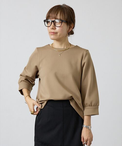 DESIGNWORKS / デザインワークス シャツ・ブラウス | 【セットアップ対応】後ろジップトップス | 詳細10