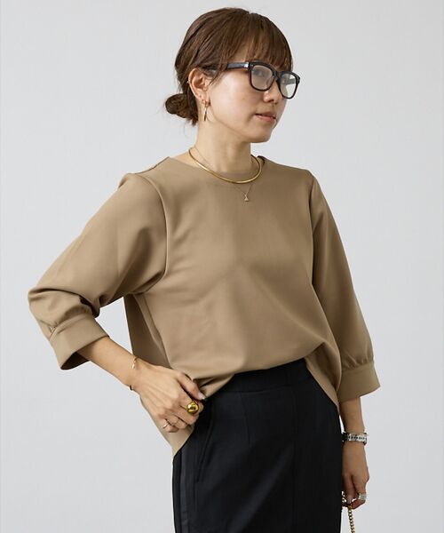 DESIGNWORKS / デザインワークス シャツ・ブラウス | 【セットアップ対応】後ろジップトップス | 詳細11