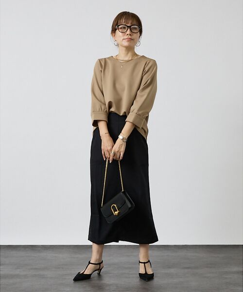 DESIGNWORKS / デザインワークス シャツ・ブラウス | 【セットアップ対応】後ろジップトップス | 詳細12