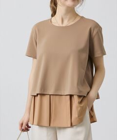 DESIGNWORKS / デザインワークス シャツ・ブラウス | 【セットアップ対応】後ろタフタペプラムプルオーバー