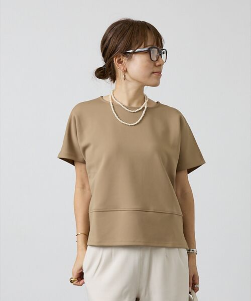 DESIGNWORKS / デザインワークス シャツ・ブラウス | 【セットアップ対応】後ろボタン半袖トップス | 詳細1