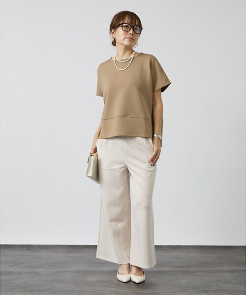 DESIGNWORKS / デザインワークス シャツ・ブラウス | 【セットアップ対応】後ろボタン半袖トップス | 詳細4