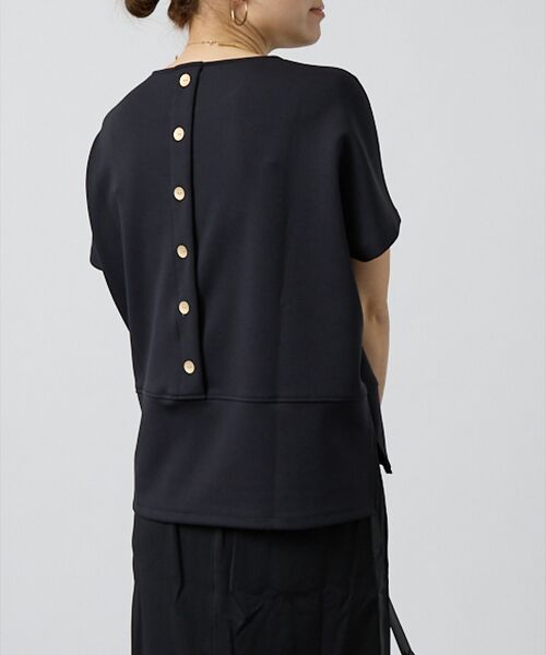 DESIGNWORKS / デザインワークス シャツ・ブラウス | 【セットアップ対応】後ろボタン半袖トップス | 詳細9