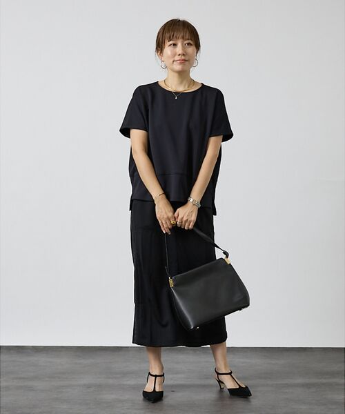 DESIGNWORKS / デザインワークス シャツ・ブラウス | 【セットアップ対応】後ろボタン半袖トップス | 詳細12