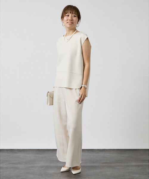 DESIGNWORKS / デザインワークス パンツ | 【セットアップ対応】ジャージーワイドパンツ | 詳細5