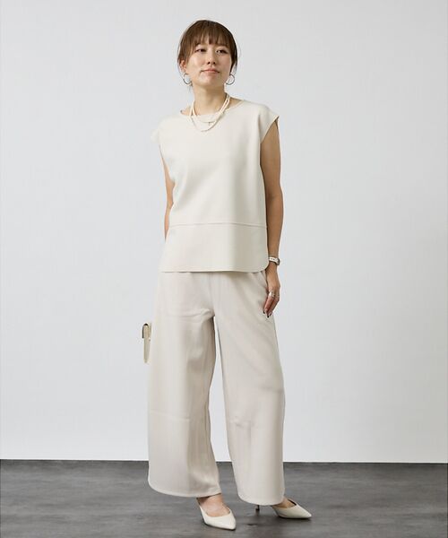 DESIGNWORKS / デザインワークス パンツ | 【セットアップ対応】ジャージーワイドパンツ | 詳細6