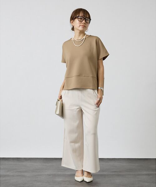 DESIGNWORKS / デザインワークス パンツ | 【セットアップ対応】ジャージーワイドパンツ | 詳細7