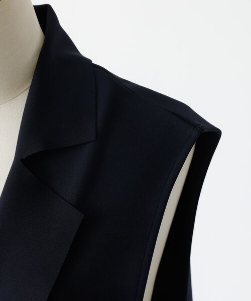 DESIGNWORKS / デザインワークス ベスト | ロングジレベスト | 詳細8