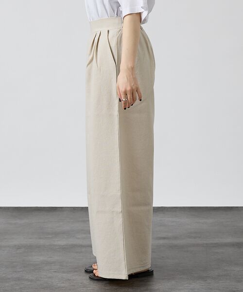 DESIGNWORKS / デザインワークス パンツ | リネン調ワイドパンツ | 詳細6