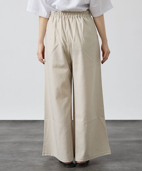 DESIGNWORKS / デザインワークス パンツ | リネン調ワイドパンツ | 詳細7