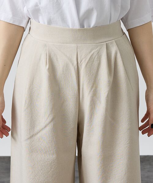 DESIGNWORKS / デザインワークス パンツ | リネン調ワイドパンツ | 詳細8