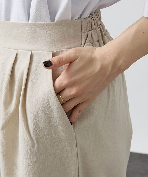 DESIGNWORKS / デザインワークス パンツ | リネン調ワイドパンツ | 詳細9