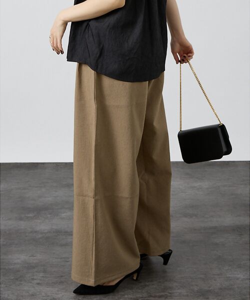 DESIGNWORKS / デザインワークス パンツ | リネン調ワイドパンツ | 詳細14