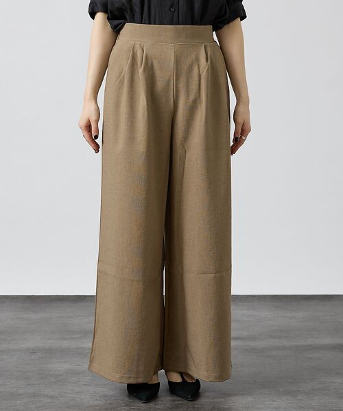 DESIGNWORKS / デザインワークス パンツ | リネン調ワイドパンツ | 詳細17