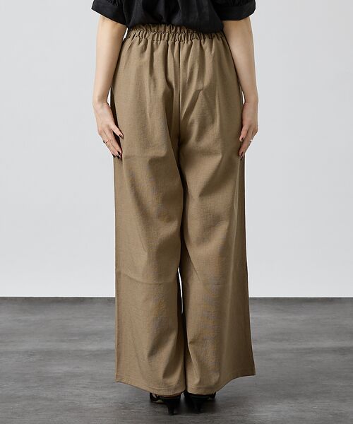 DESIGNWORKS / デザインワークス パンツ | リネン調ワイドパンツ | 詳細19